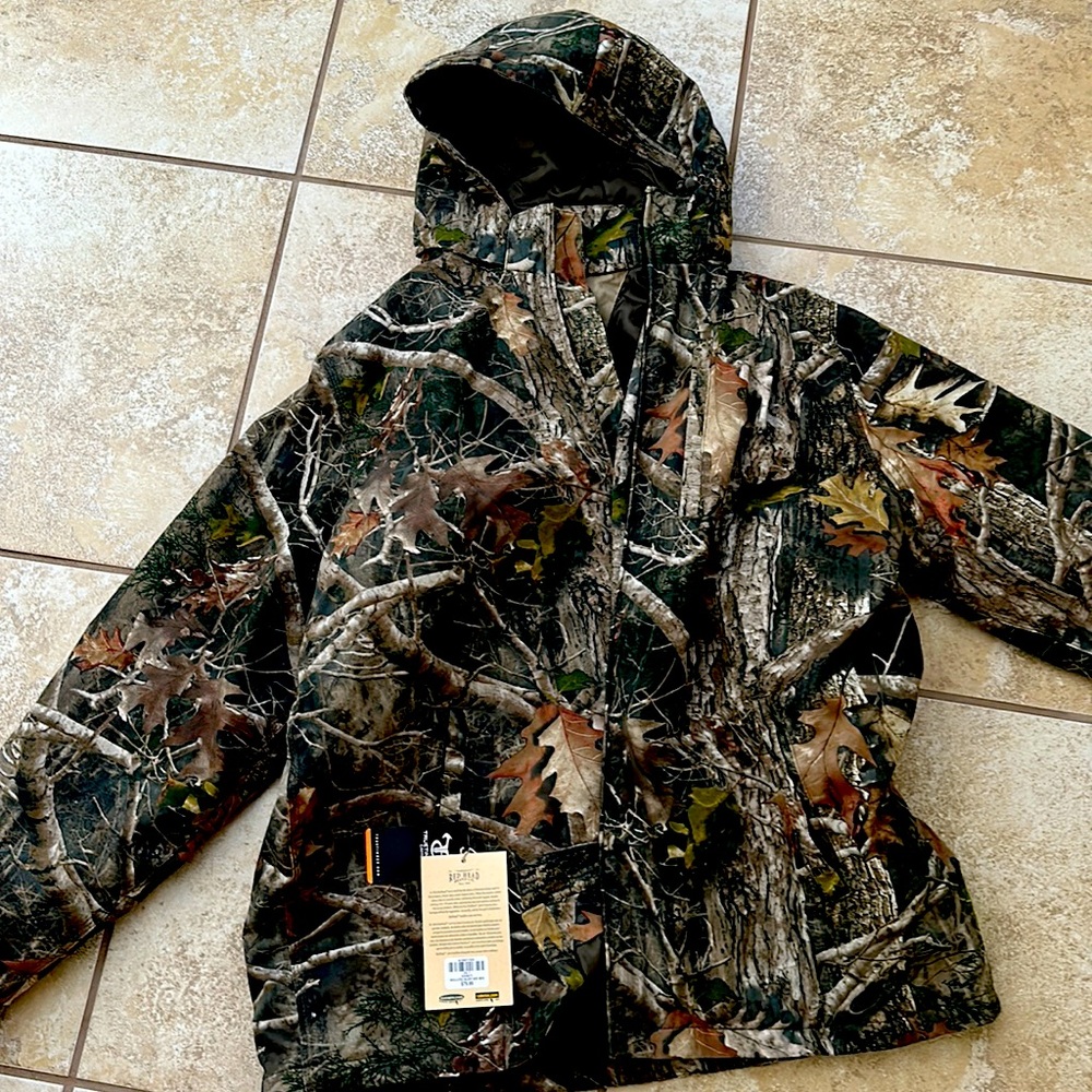 Men’s Camo Hunting Coat, NWT, from Bass Pro